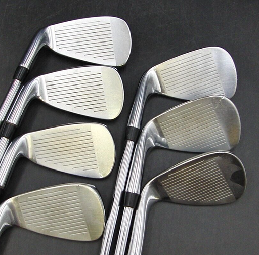 Set of 7 x Cobra F9 One Length  Irons 5-SW Regular Steel Shafts Cobra Grips