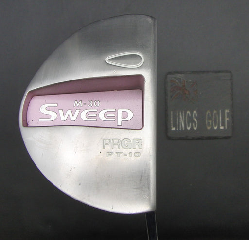 PRGR PT-10 Sweep M-30 Putter Steel Shaft 81cm Length Psyko Grip