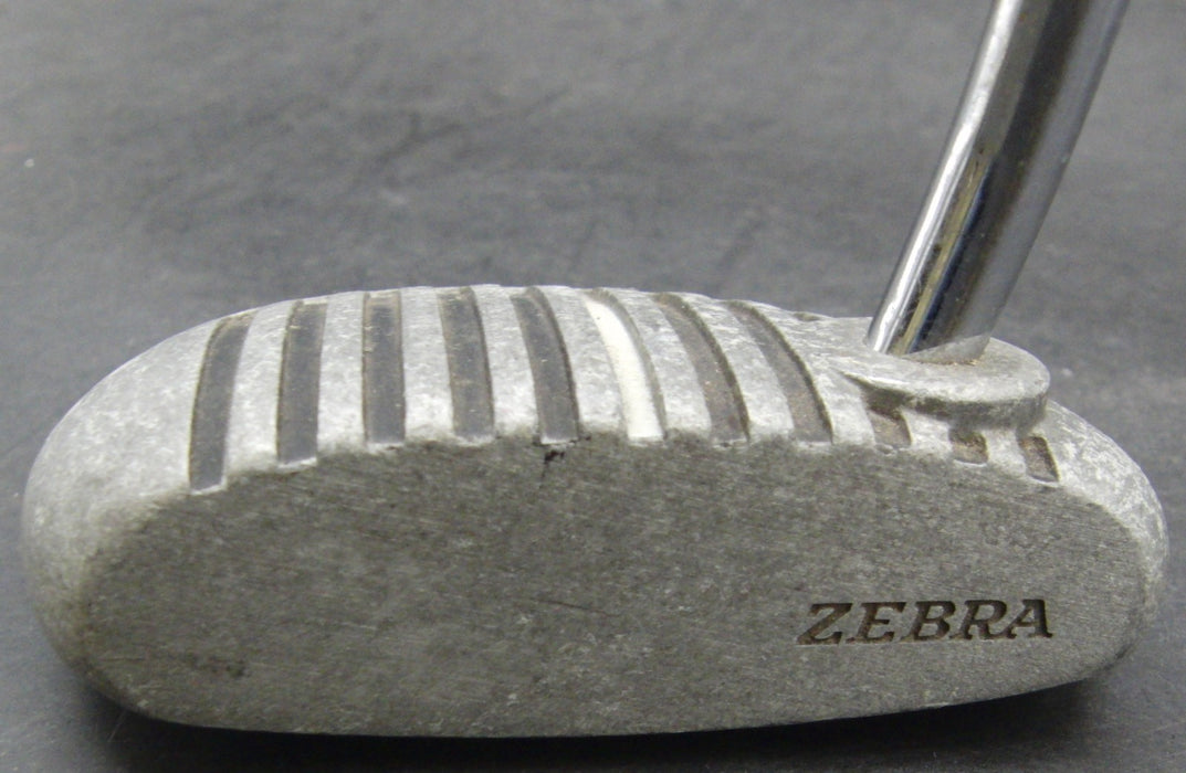 Zebra Camber Sole Face Balanced Putter Steel Shaft 89cm Length Zebra Grip