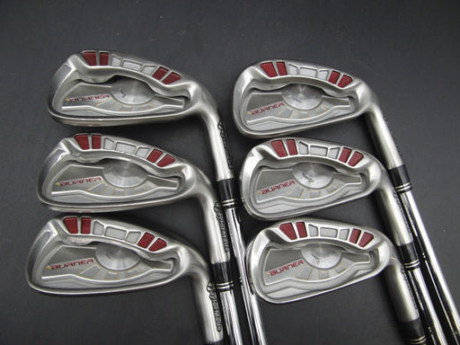 Set of 6x TaylorMade Burner Japanese Model Irons 5-PW Regular Steel Shafts*
