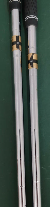 Set of 2 x Cleveland TA6 Irons 4 & 6 Regular Steel Shaft Mixed Grips