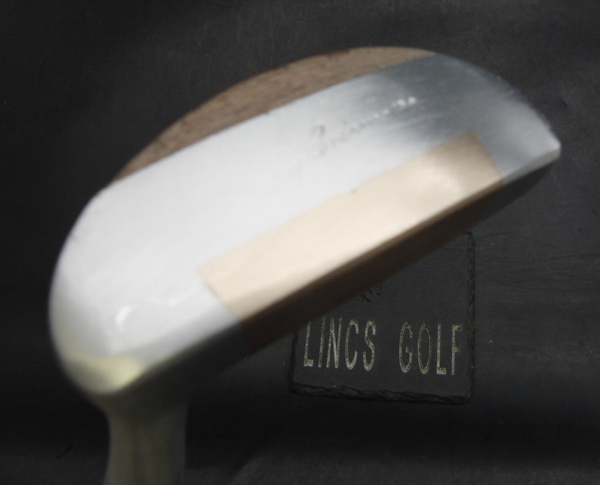 Persimmon Putter Wood Shaft 86cm Length Black Grip