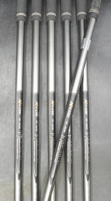 Set of 6 x TaylorMade XR-05 Irons 5-PW Stiff Graphite Shafts Mixed Grips