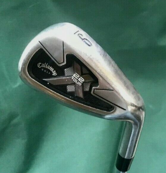 Callaway X22 Tour 9 Iron Stiff Steel Shaft Callaway Grip