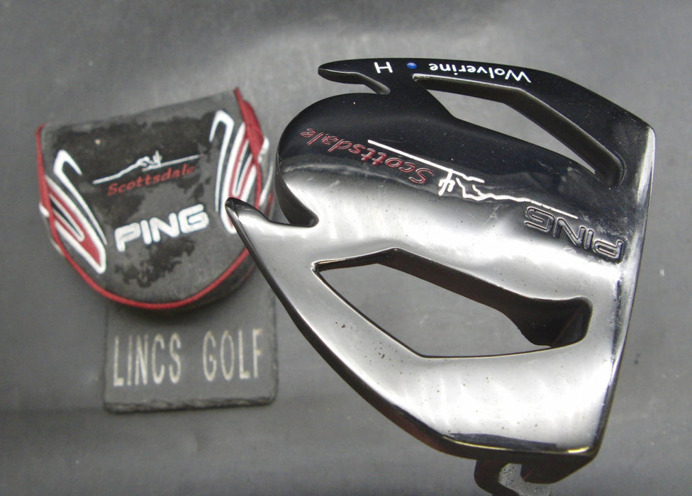 Ping Scottsdale Wolverine Putter Steel Shaft 82cm Length + Head Cover*
