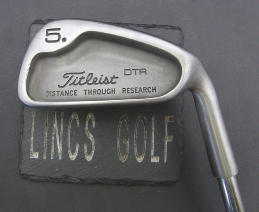 Titleist DTR 5 Iron Regular Steel Shaft Black Grip