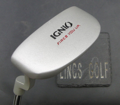 Left-Handed Ignio Fires You Up Putter Steel Shaft 87cm Length Black Grip