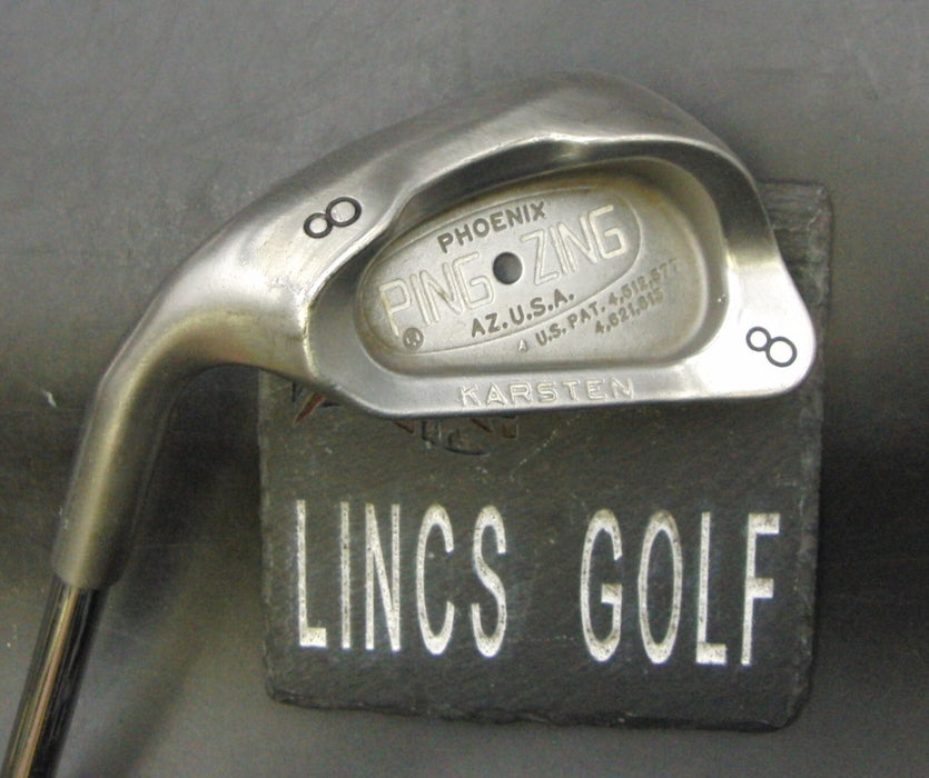 Left-Handed Ping Zing Karsten 8 Iron Regular Steel Shaft Ping Grip