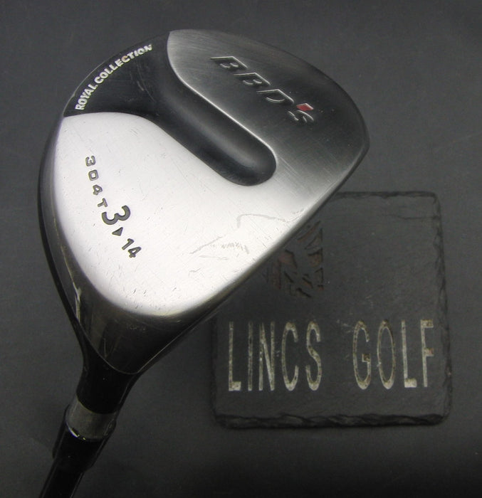 Royal Collection BBDS 304T 14° 3 Wood Regular Graphite Shaft Tour Edge Grip