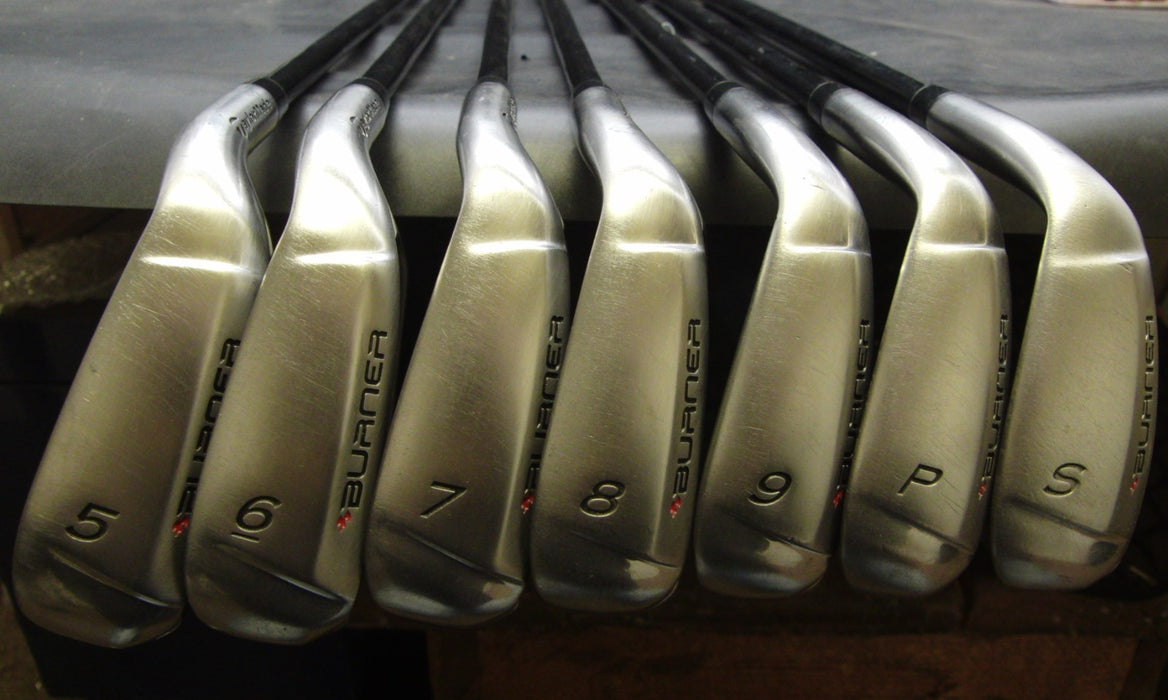 Set of 7x TaylorMade Burner SuperLaunch Irons 5-SW Regular Graphite Shafts*