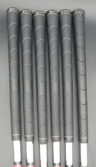 Set of 6x TaylorMade r5 XL Plus Irons 5-PW Stiff Steel Shafts TaylorMade Grips*