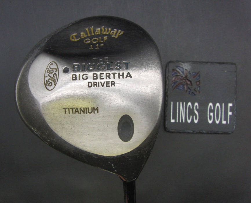 Callaway The Biggest Big Bertha 11° Driver Regular Graphite Shaft Callaway Grip