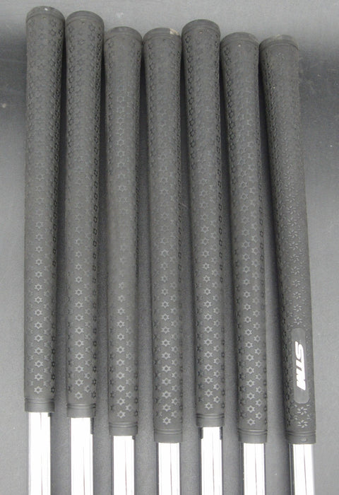 Set of 7x TaylorMade Burner Japanese Model Irons 5-PW+AW Stiff Steel Shafts*