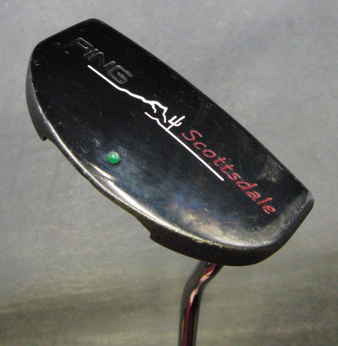 Ping Scottsdale Half Pipe Putter Steel Shaft 77.5cm Length West Golf Grip