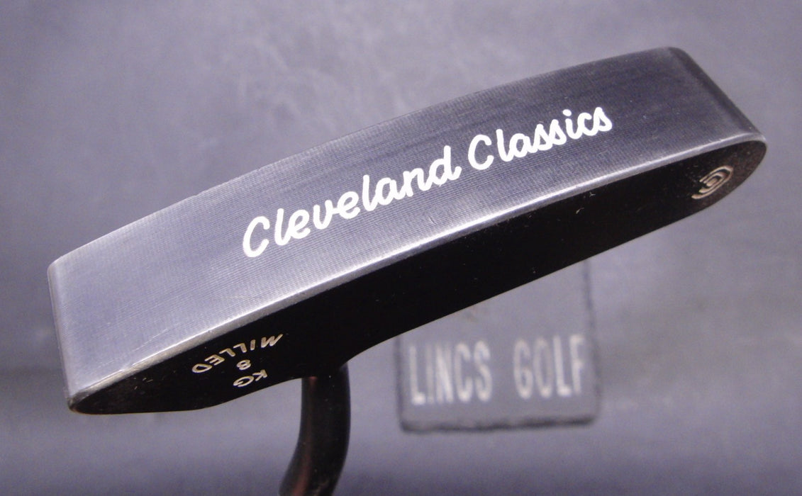 Cleveland Classics KG 8 Milled Putter Steel Shaft 87cm Length Cleveland Grip