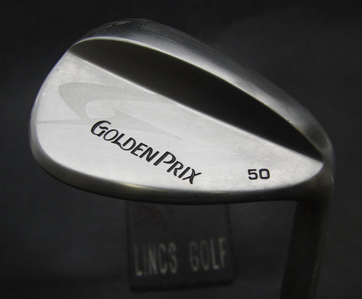 Golden Prix 50° Gap Wedge Stiff Steel Shaft Black Grip