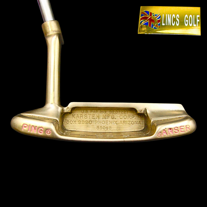 Custom Milled Breast Cancer Research Awareness Ping Anser Putter 84cm Shaft