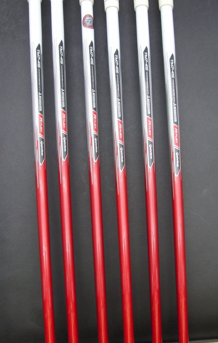 Set of 6x TaylorMade Aeroburner 5-PW Irons Regular Graphite Shafts