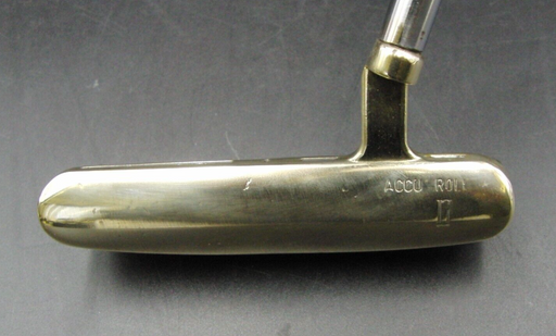Vintage Accu Roll Pat Pending Putter Steel Shaft Length 90cm Lamkin Black Grip