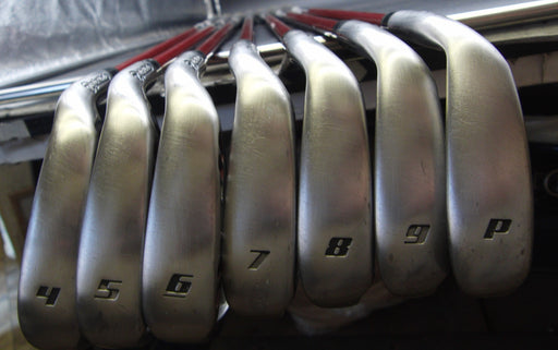 Set of 7x TaylorMade Burner Japanese Model Irons 4-PW Stiff Graphite Shafts