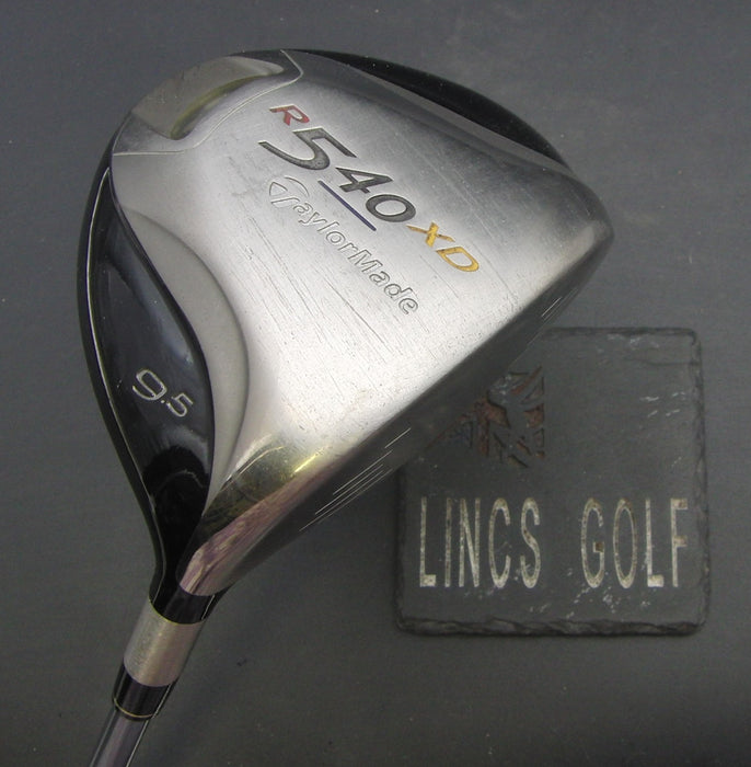 TaylorMade R540 XD 9.5° Driver Stiff Graphite Shaft Golf Pride Grip