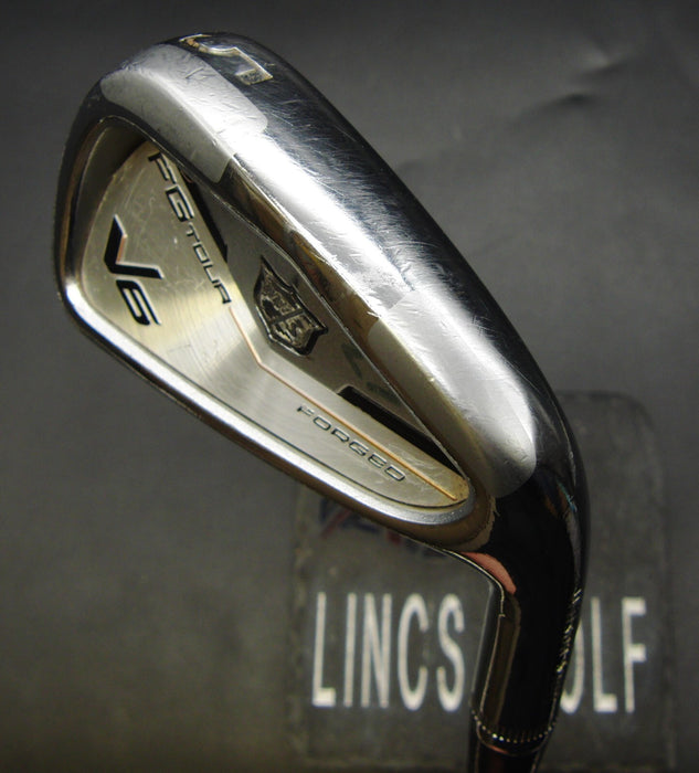Wilson Staff FG V6 Tour Forged 5 Iron Regular Steel Shaft Golf Pride Grip