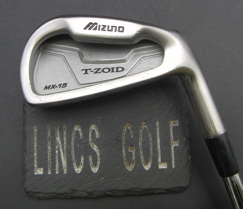 Mizuno T-Zoid MX-15 5 Iron Stiff Steel Shaft Mizuno Grip