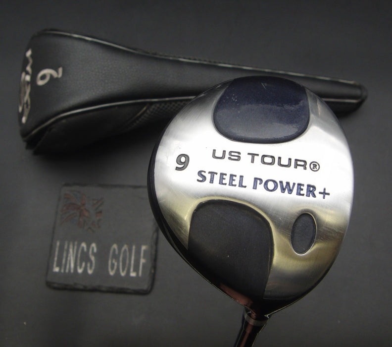 US Tour Steel Power+ 9 Wood Regular Graphite Shaft Tour Grip & Head Cover