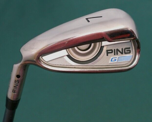 Left Handed Ping G Series Black Dot 7 Iron Seniors Graphite Shaft