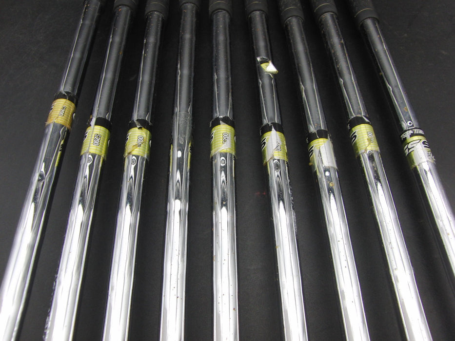 Set of 9x Callaway Legacy 4-SW + AW Irons Stiff Steel Shafts Callaway Grips
