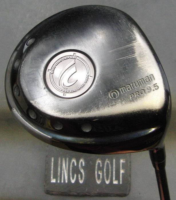 Maruman Pro 9.5° Driver Regular Graphite Shaft Golf Pride Grip + Headcover