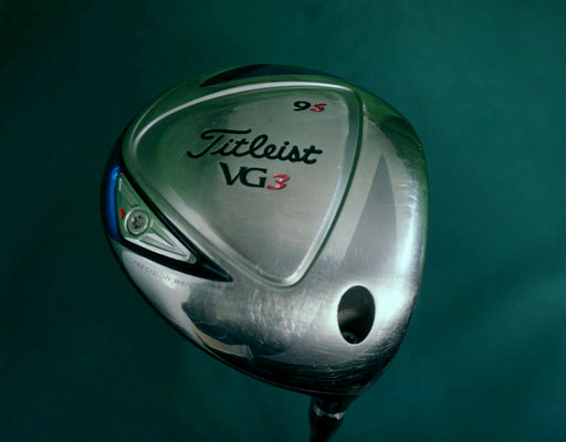 Titleist VG3 9.5° Adjustable Driver Stiff Graphite Shaft Iomic Grip