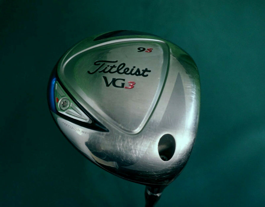 Titleist VG3 9.5° Adjustable Driver Stiff Graphite Shaft Iomic Grip