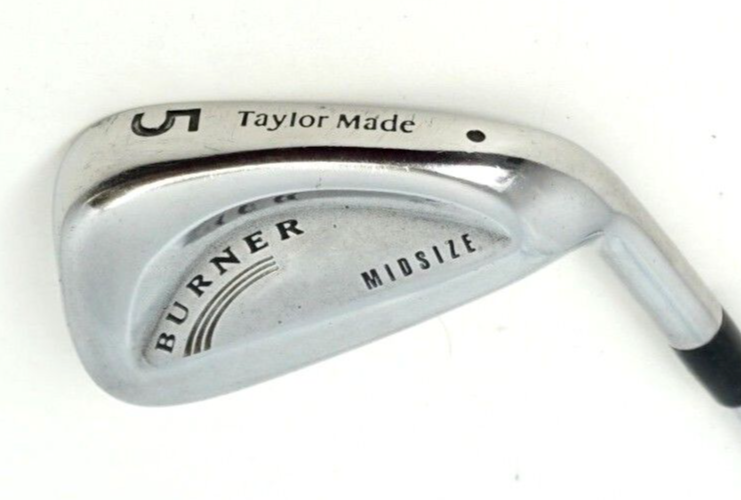TaylorMade Burner Midsize 5 Iron Regular Steel Shaft Golf Locker Grip