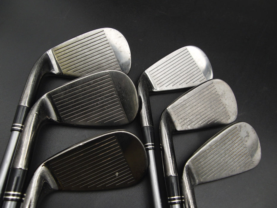 Set of 6x TaylorMade Burner Forged Irons 5-PW Stiff Graphite Shafts G/P Grips*