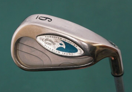 Ladies Callaway Hawkeye Tungsten Injected Titanium 6 Iron Ladies Graphite Shaft