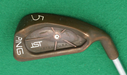 Ping ISI BeCu Copper Beryllium White Dot 5 Iron Regular Steel Shaft