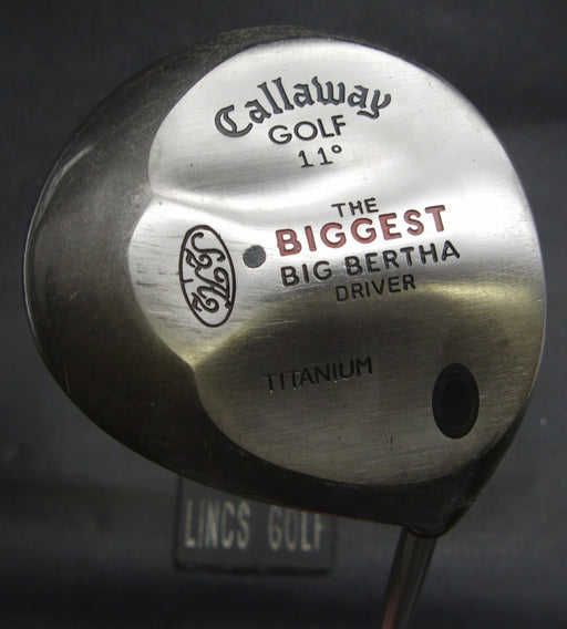 Callaway The Biggest Big Bertha 11° Driver Regular Graphite Shaft Spalding Grip