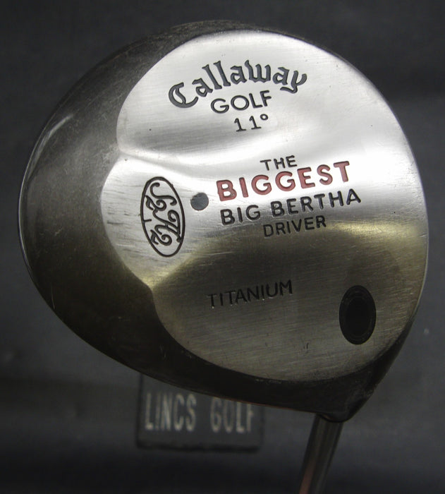 Callaway The Biggest Big Bertha 11° Driver Regular Graphite Shaft Spalding Grip