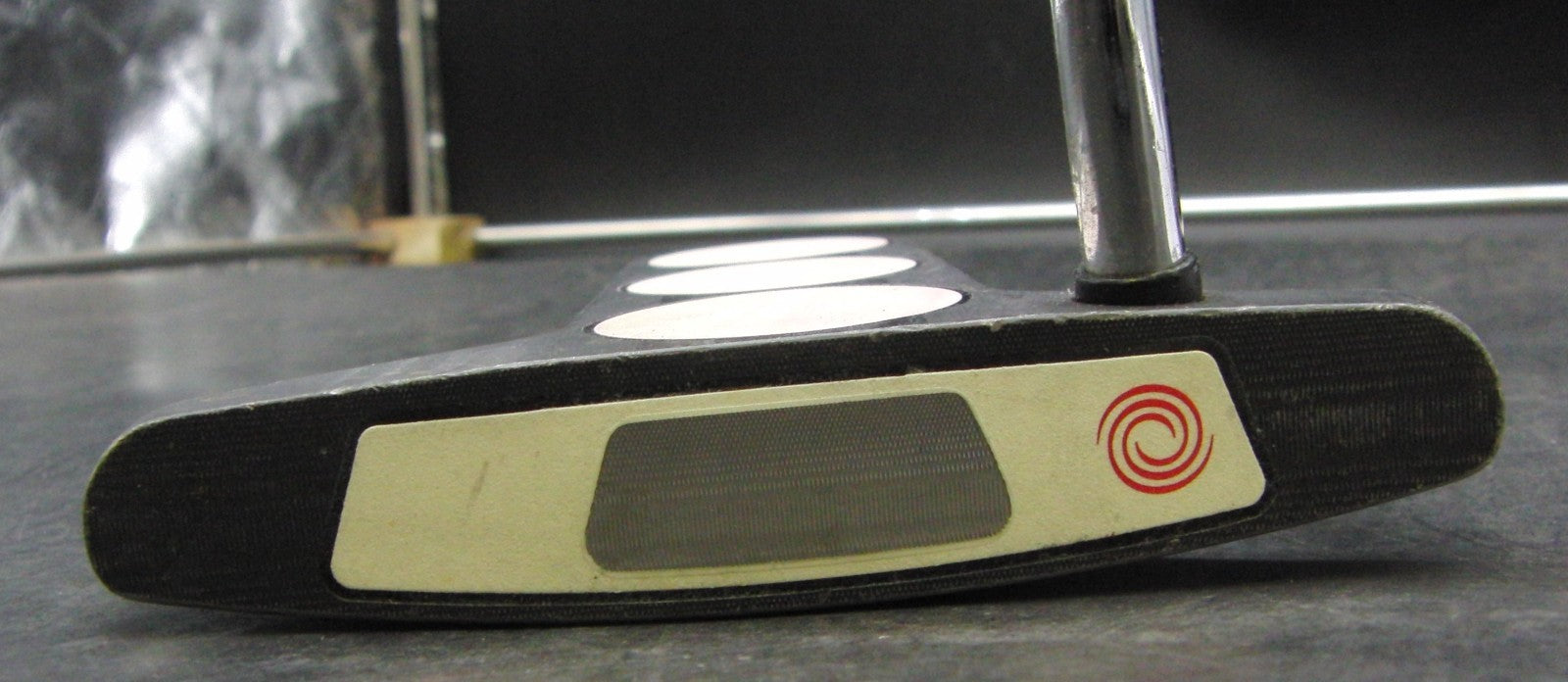 Odyssey White Steel TRI-Ball SRT Putter Steel Shaft 81cm Length Psyko Grip*