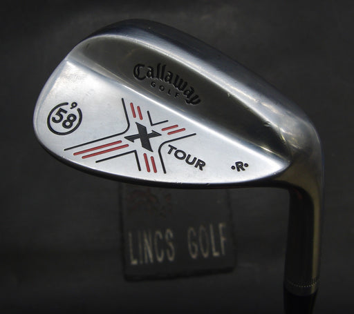 Callaway X Tour 58° Sand Wedge Stiff Steel Shaft Pro Series Grip