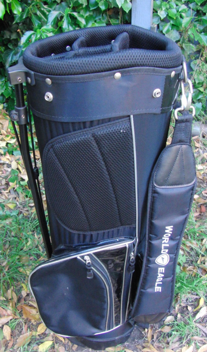 5 Division World Eagle Golf Stand Carry Trolley Golf Clubs Bag*