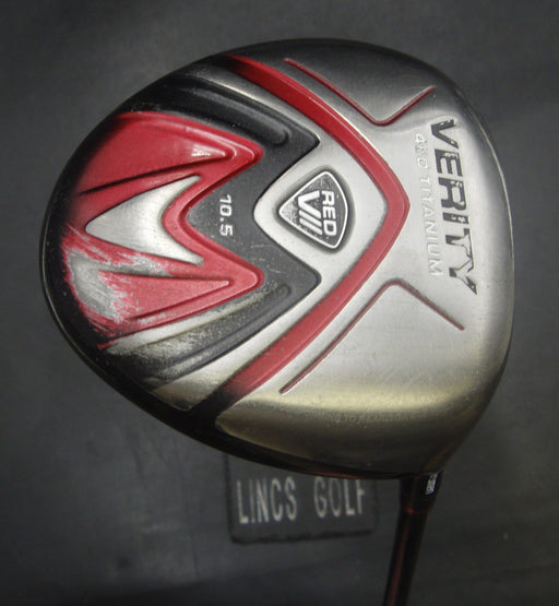 Maruman Verity 460 Titanium Red VII 10.5° Driver Stiff Graphite Shaft with Grip