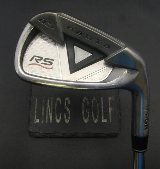 PRGR iD Nabla RS 6 Iron Regular Steel Shaft Black Grip