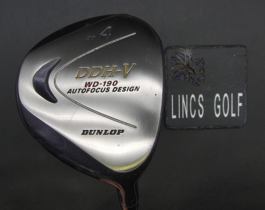 Ladies Dunlop DDH-V WD-190 20° 4 Wood Ladies Graphite Shaft Dunlop Grip