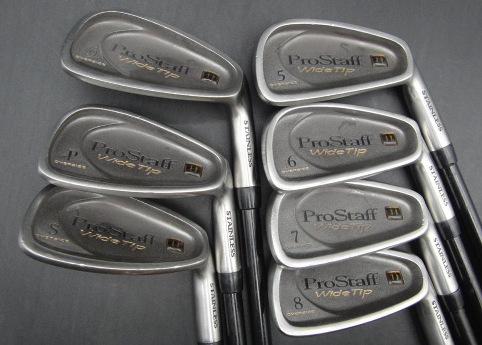 Set of Wilson Pro Staff 5-SW + Callaway E.R.C Driver+ 4 Wood+ 7 Wood + Putter*
