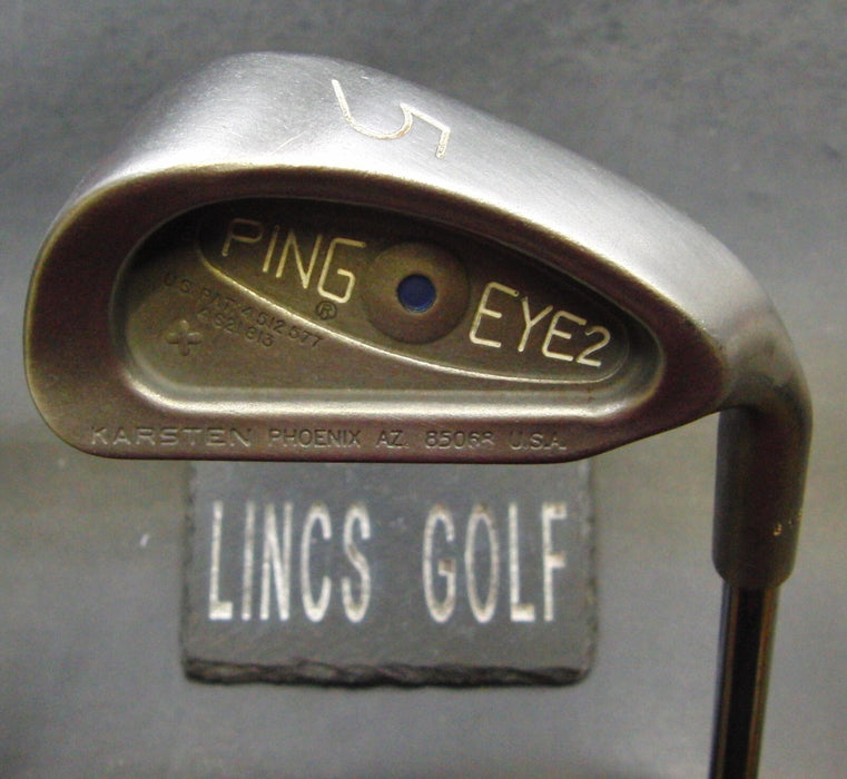 Ping Eye2 Blue Dot 5 Iron Stiff Steel Shaft Ping Grip