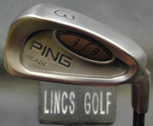 Ping i3 Blade Blue Dot 3 Iron Regular Graphite Shaft Ping Grip