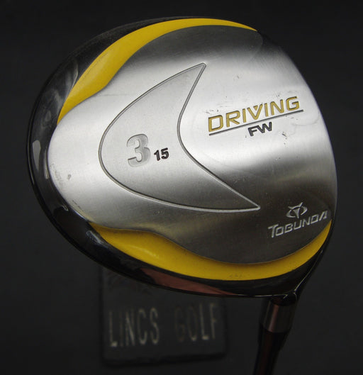 Tobunda Driving FW 15° 3 Wood Regular Graphite Shaft Golf Pride Grip