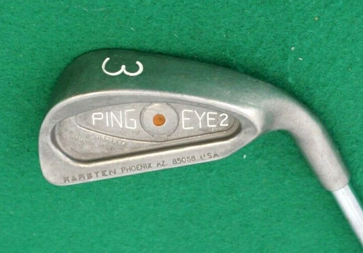 Ping Eye2 Brown Dot 3 Iron Regular Steel Shaft SGD Grip